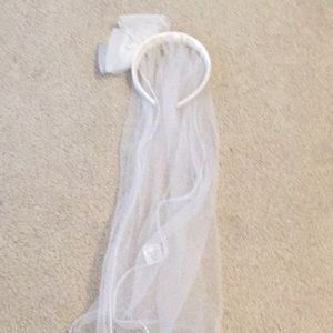 White Communion Headband